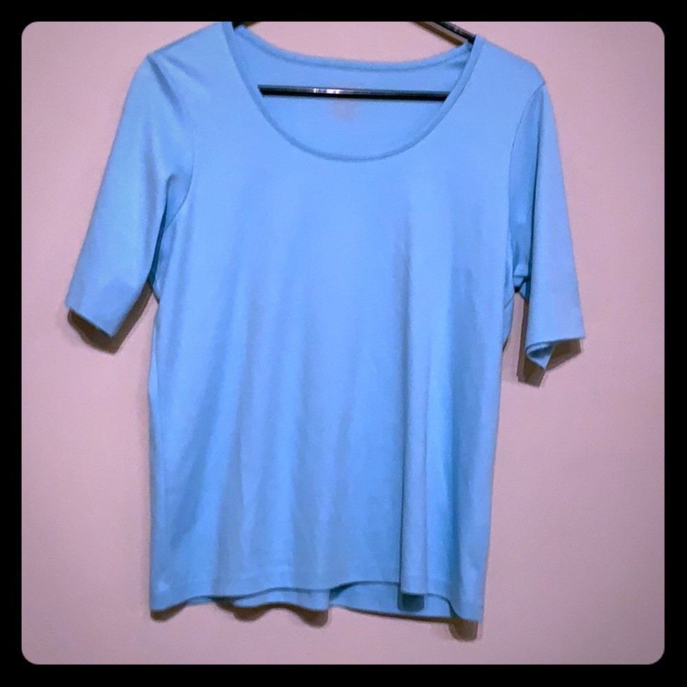 LL bean 3/4 sleeve top